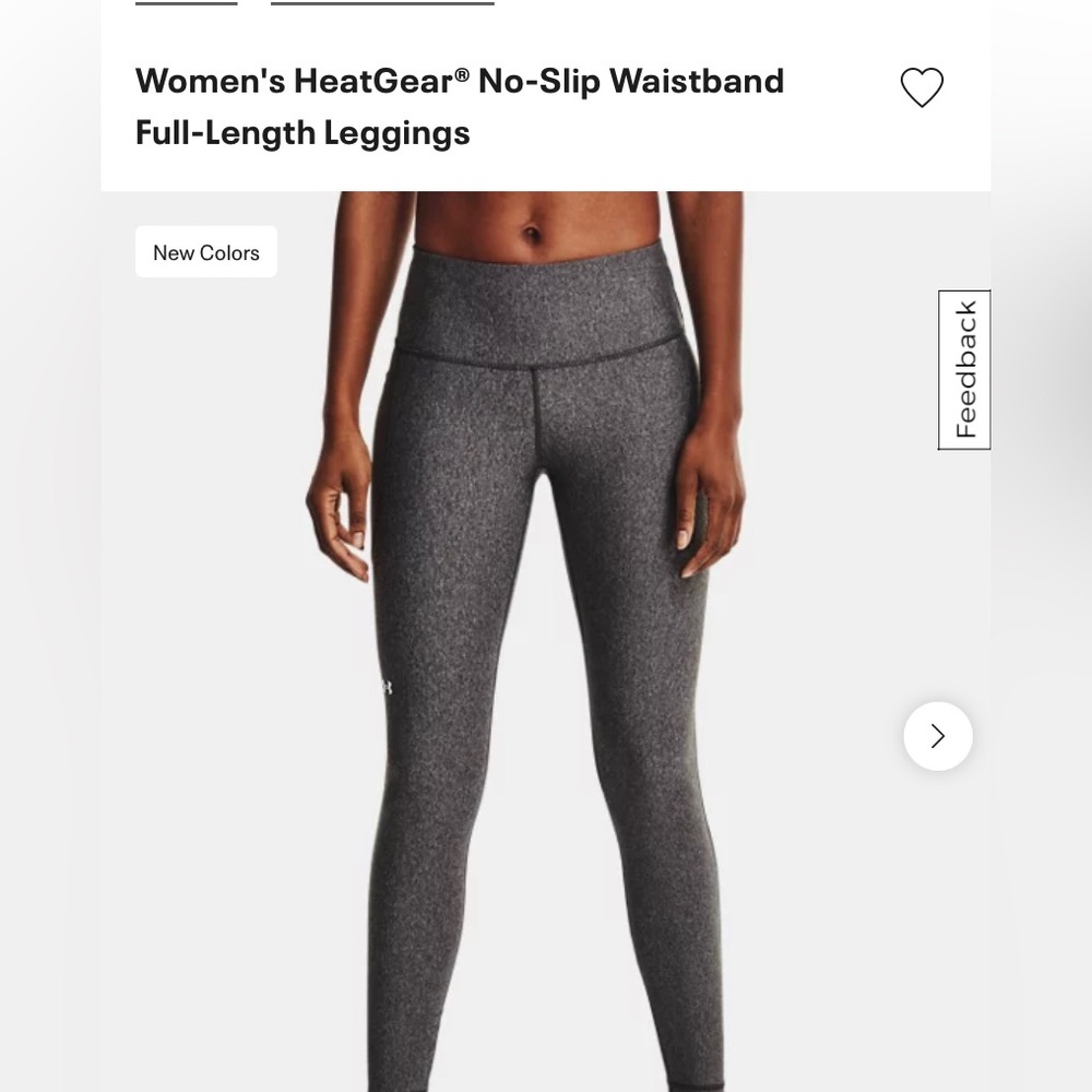 Under Armor HEATGEAR leggings NWOT
